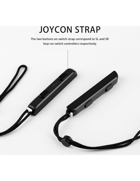 Correa de Muñeca LongLongJin para Controlador Switch 4 Pzas Correa de Muñeca LongLongJin para Controlador Switch 4 Pzas