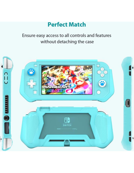 Funda Protectora FIWWAT para Nintendo Switch Lite Azul