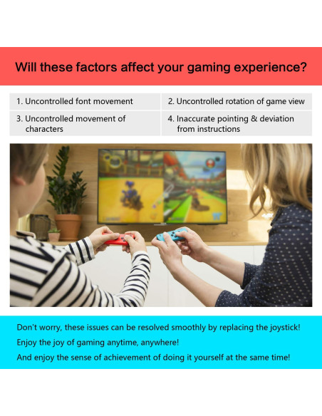 Kit Reparación Joystick SmaFsan para Nintendo Switch