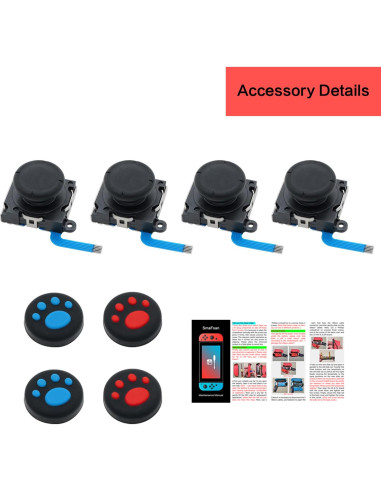 Kit Reparación Joystick SmaFsan para Nintendo Switch