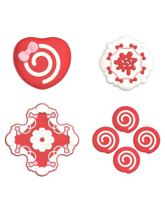 Tapas de Botones Yocore para Nintendo Switch - Pastel de Fresa