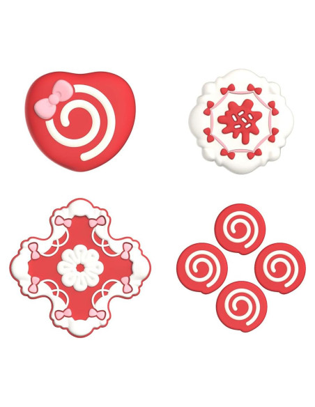 Tapas de Botones Yocore para Nintendo Switch - Pastel de Fresa