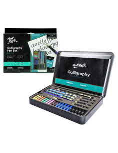 Juego de Caligrafía Mont Marte 32 Piezas - Plumas y Cartuchos