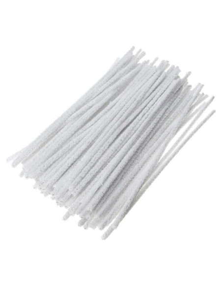50 Piezas Limpiadores de Pipas de Tabaco HYU VN Algodón 16.5cm