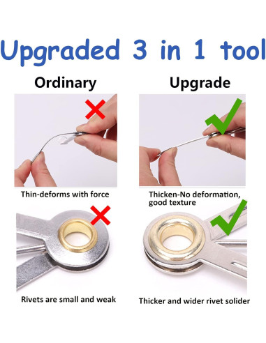 500 Pantallas de Metal 16 mm BAOLSLS + Kit Limpieza 3 en 1