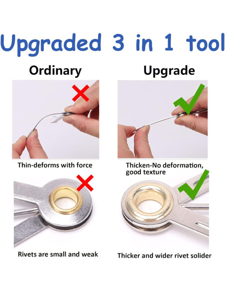 500 Pantallas de Metal 16 mm BAOLSLS + Kit Limpieza 3 en 1