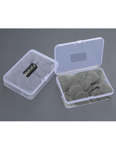 500 Pantallas de Metal 16 mm BAOLSLS + Kit Limpieza 3 en 1