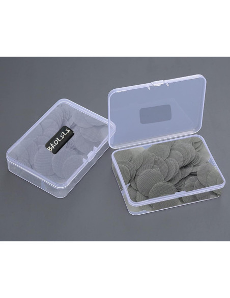 500 Pantallas de Metal 16 mm BAOLSLS + Kit Limpieza 3 en 1