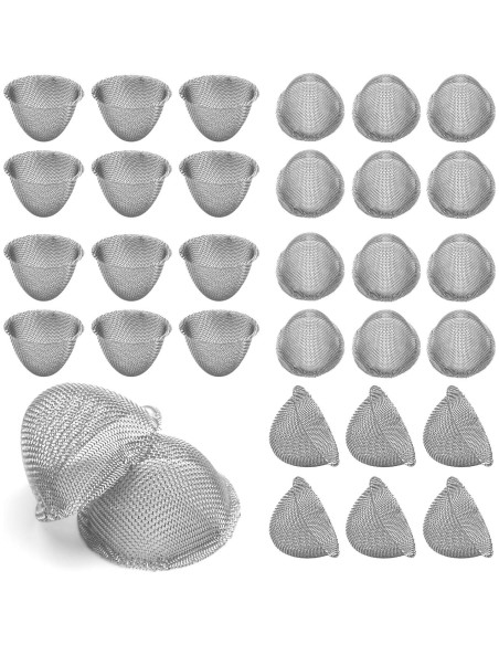 Pantallas de Tubo STANKER 60 Piezas Acero Inoxidable 12.7 mm