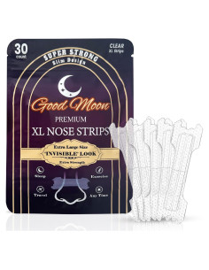 Tiras Nasales XL Good Moon - Fuerza Extra, Sin Ronquidos