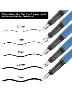 Juego de Caligrafía GC QUILL MU-20 - 2 Plumas y 18 Cartuchos 2