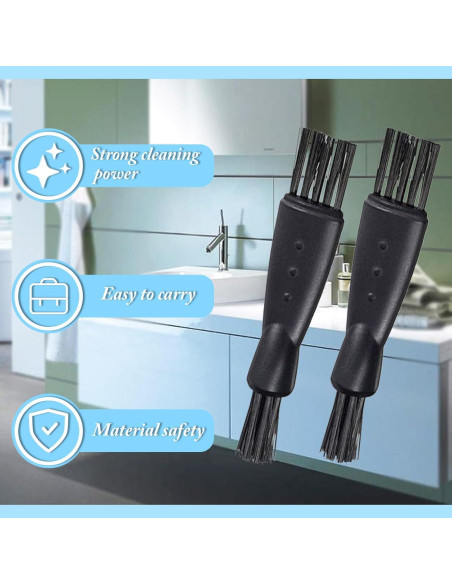 Kit de 24 Cepillos de Limpieza para Afeitadoras INVODA