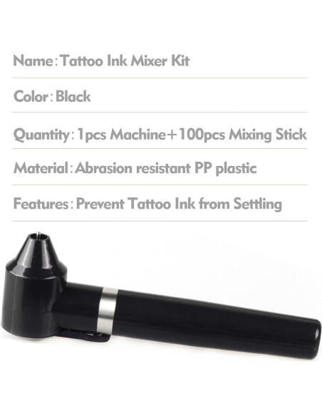 Kit Mezclador de Tinta para Tatuajes Rayyl 101 Piezas