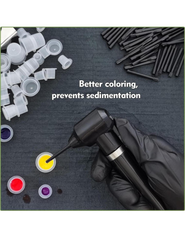Kit Mezclador de Tinta para Tatuajes Rayyl 101 Piezas
