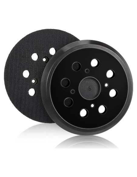 Almohadilla de Lijadora Mudder 5" 8 Agujeros Gancho y Bucle