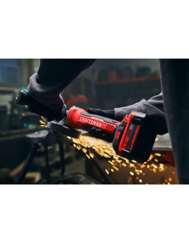 Muela Angular CRAFTSMAN V20 11,43 cm Sin Cable