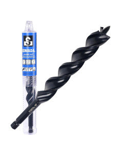 Broca de Auger SOMADA 1,91 cm x 19,05 cm para Madera