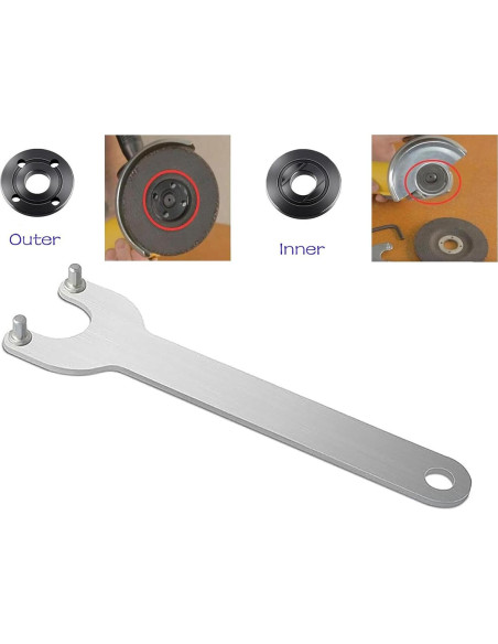 Llave de Grinda Genérico 193465-4 5" 5/8-11 Compatible