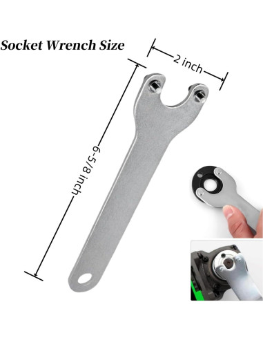 Llave de Grifo de Ángulo JIEOADOU 193465 - 2 Pcs Metal