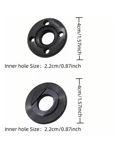Llave de Grifo de Ángulo JIEOADOU 193465 - 2 Pcs Metal