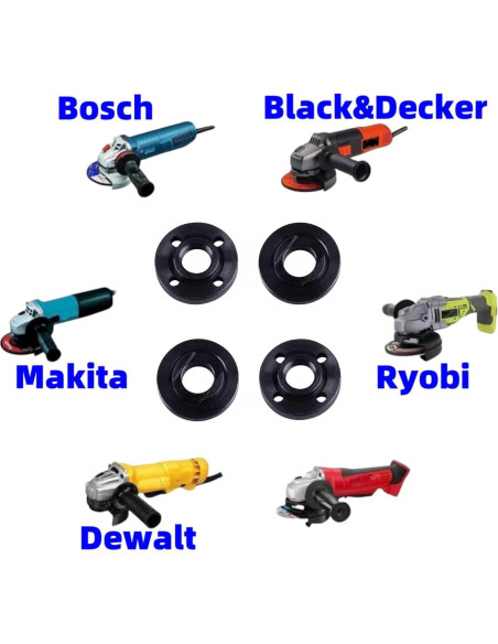 Tuercas de Flange para Amoladora Angular TALSWIF 193465-4 Tuercas de Flange para Amoladora Angular TALSWIF 193465-4