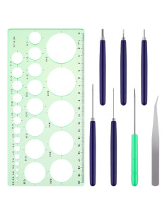 Kit de Herramientas de Quilling Bewudy - 8 Piezas, Variados