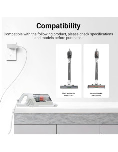 Cargador Black+Decker BHFEA520J 23V 1.8M Aspiradora Mano 2