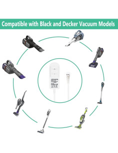 Adaptador de Carga Black+Decker HHVK515J00FF 1.80m 2