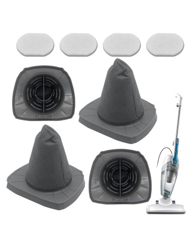 Filtros HEPA y de esponja Aolleteau para EUREKA y Black & Decker