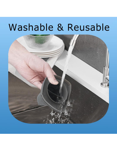 Filtros HEPA y de esponja Aolleteau para EUREKA y Black & Decker