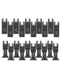 Juego de 20 Hojas de Sierra Caliastro para Madera y Metal