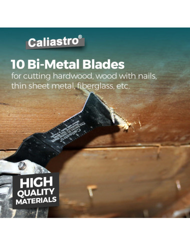 Juego de 20 Hojas de Sierra Caliastro para Madera y Metal