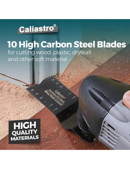 Juego de 20 Hojas de Sierra Caliastro para Madera y Metal