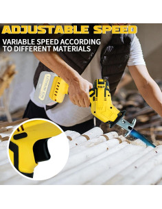 Sierra Recíproca Inalámbrica IOHBThe 20V 4 Cuchillas 2