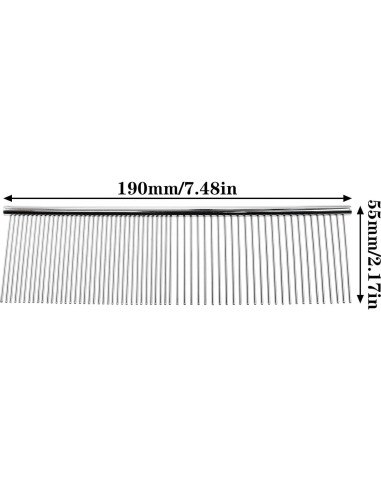 Peine de Quilling Multifuncional Safycaby Acero Inoxidable 180x55mm