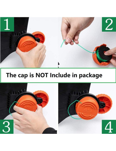 Bobinas de Repuesto Lucky Seven GH3000 6.35 cm 10 Piezas