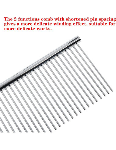 Peine de Quilling Multifuncional Safycaby Acero Inoxidable 180x55mm