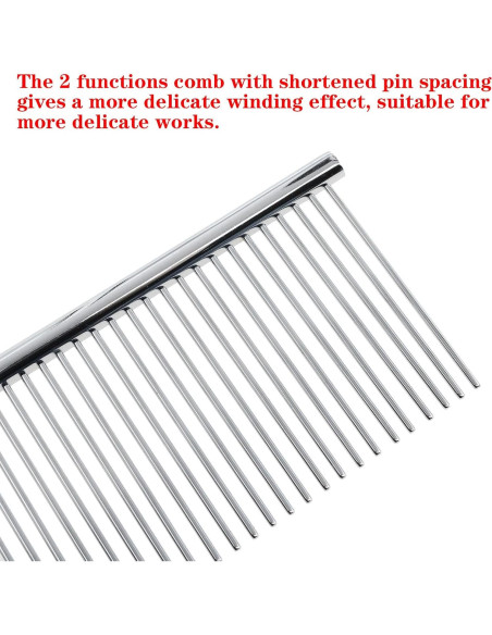 Peine de Quilling Multifuncional Safycaby Acero Inoxidable 180x55mm