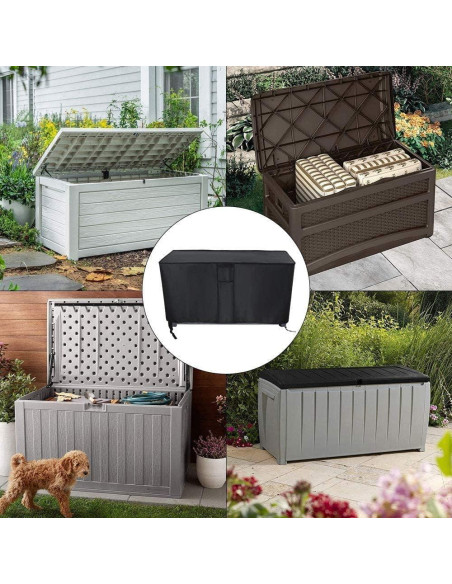 Cubierta de Caja de Deck Kingling 129x71x63 cm Impermeable