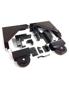Kit de Puerta Corredera Pylex 11052 Acero Negro