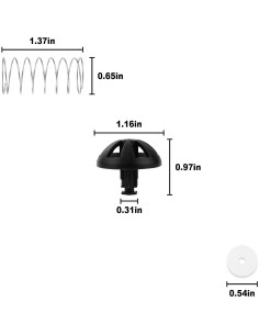 Kits de tapones de resorte UYZO para cafetera Hamilton Beach 2