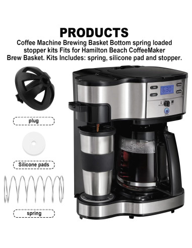 Kits de tapones de resorte UYZO para cafetera Hamilton Beach