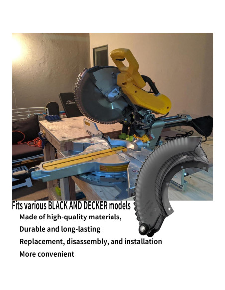 Guardabarros Inferior DeWalt DWS779 DWS780 35.56x20.32cm