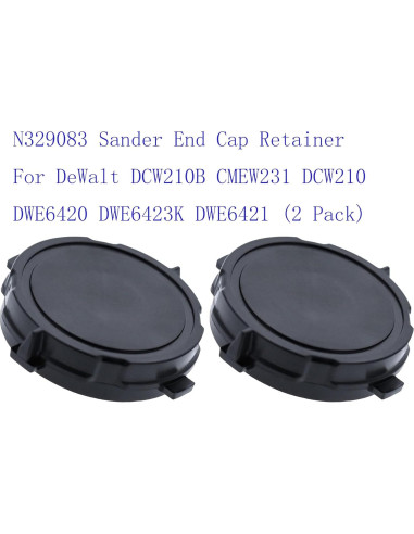 Retenedor de Tapa Lijadora DeWalt N329083 2 Piezas