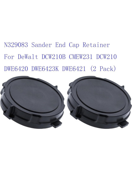 Retenedor de Tapa Lijadora DeWalt N329083 2 Piezas Retenedor de Tapa Lijadora DeWalt N329083 2 Piezas