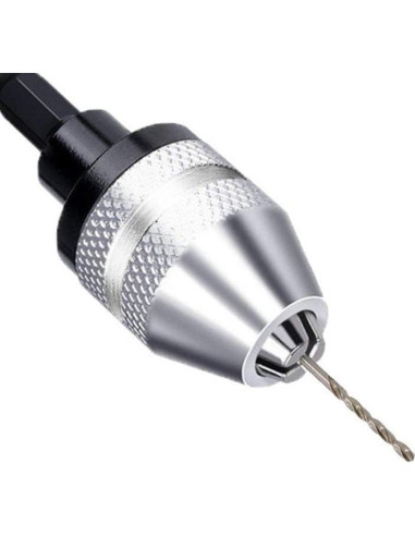 Adaptadores de Broca Sin Llave Fixinus 2 Piezas 0.3-6.5mm