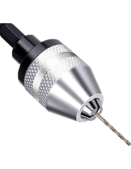 Adaptadores de Broca Sin Llave Fixinus 2 Piezas 0.3-6.5mm