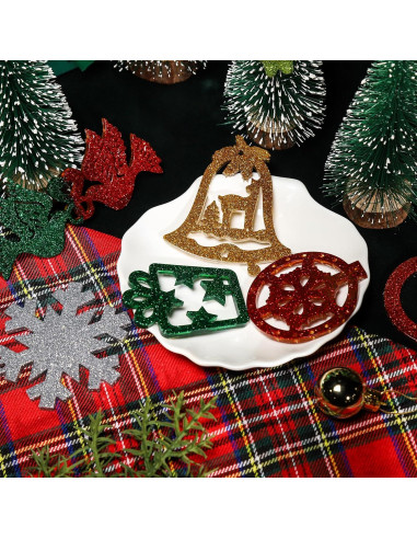 LEOBRO Brillo Extra Fino 18 Colores para Manualidades 270g