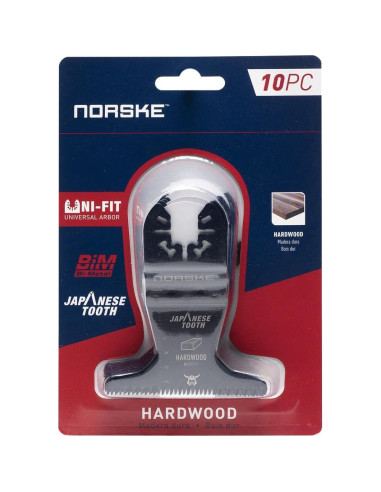 Cuchilla Multi Oscilante Norske NOTP279 Bi-Metal 10 Piezas