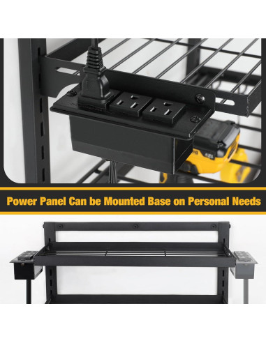 Organizador de Herramientas COFIT Estante 3 Niveles Ajustable